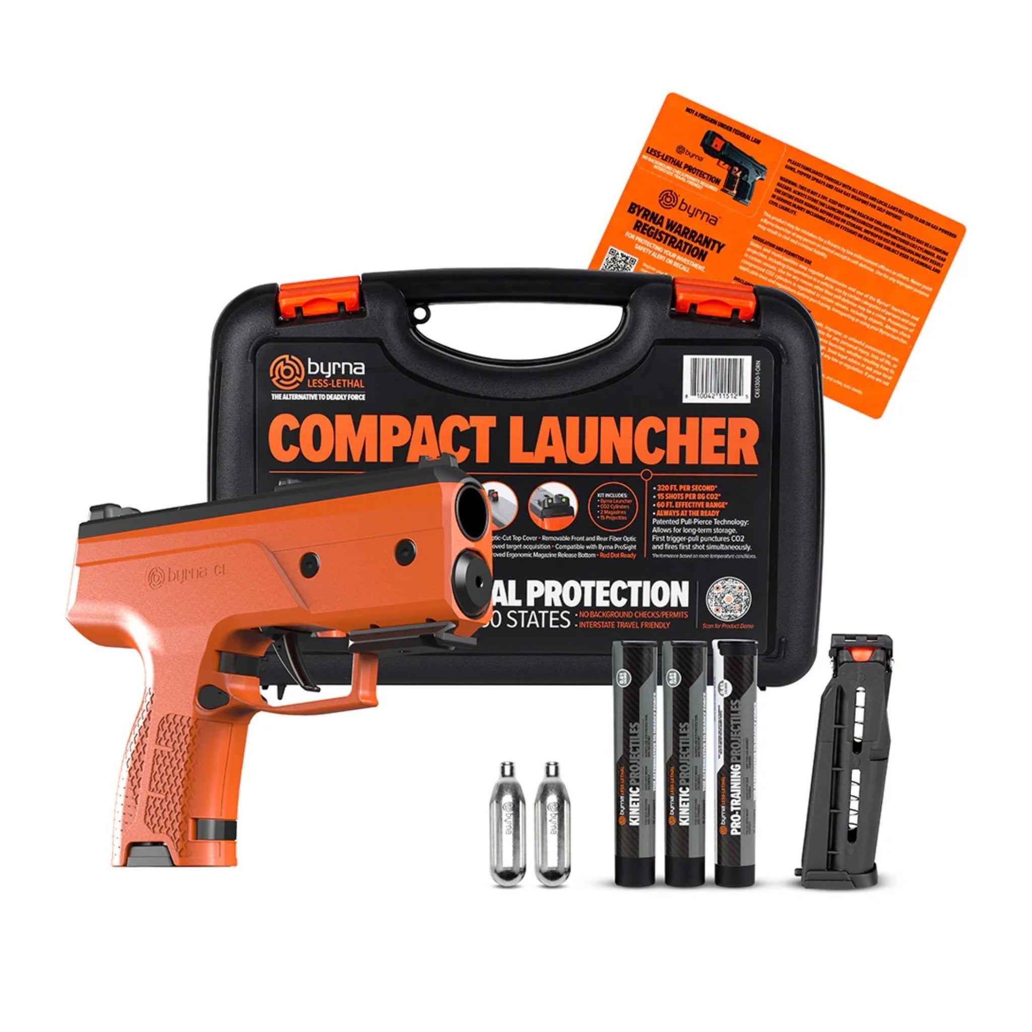 Byrna CL Launcher - 400 FPS Compact Self-Defense Launcher