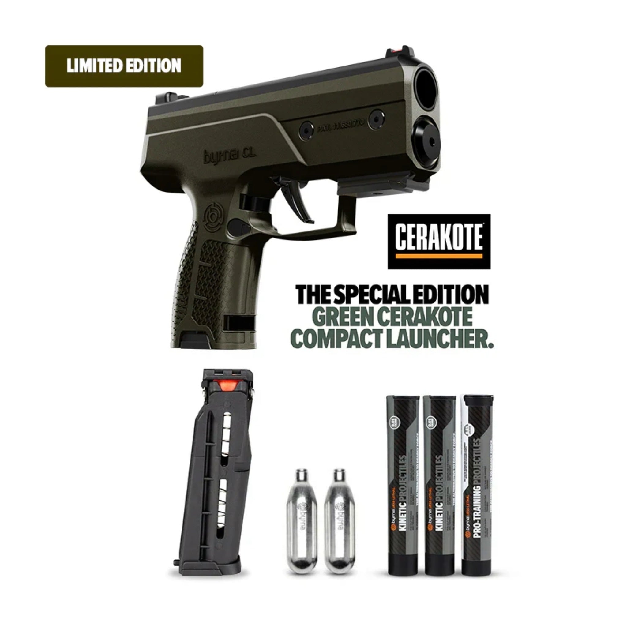 Byrna CL Launcher - 400 FPS Compact Self-Defense Launcher