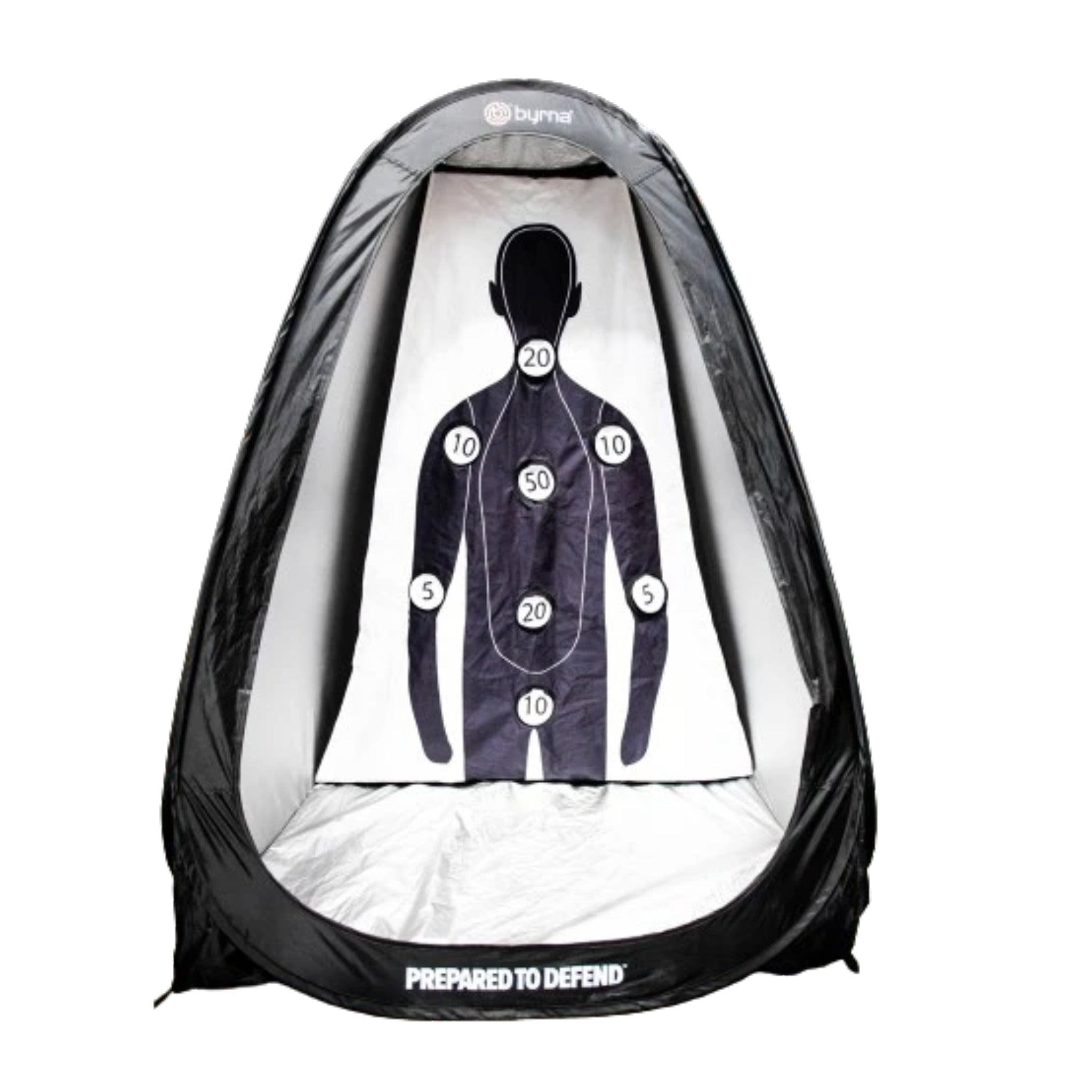 Byrna Full Size Target Tent - 66" Life-Size Training Range with Scoring