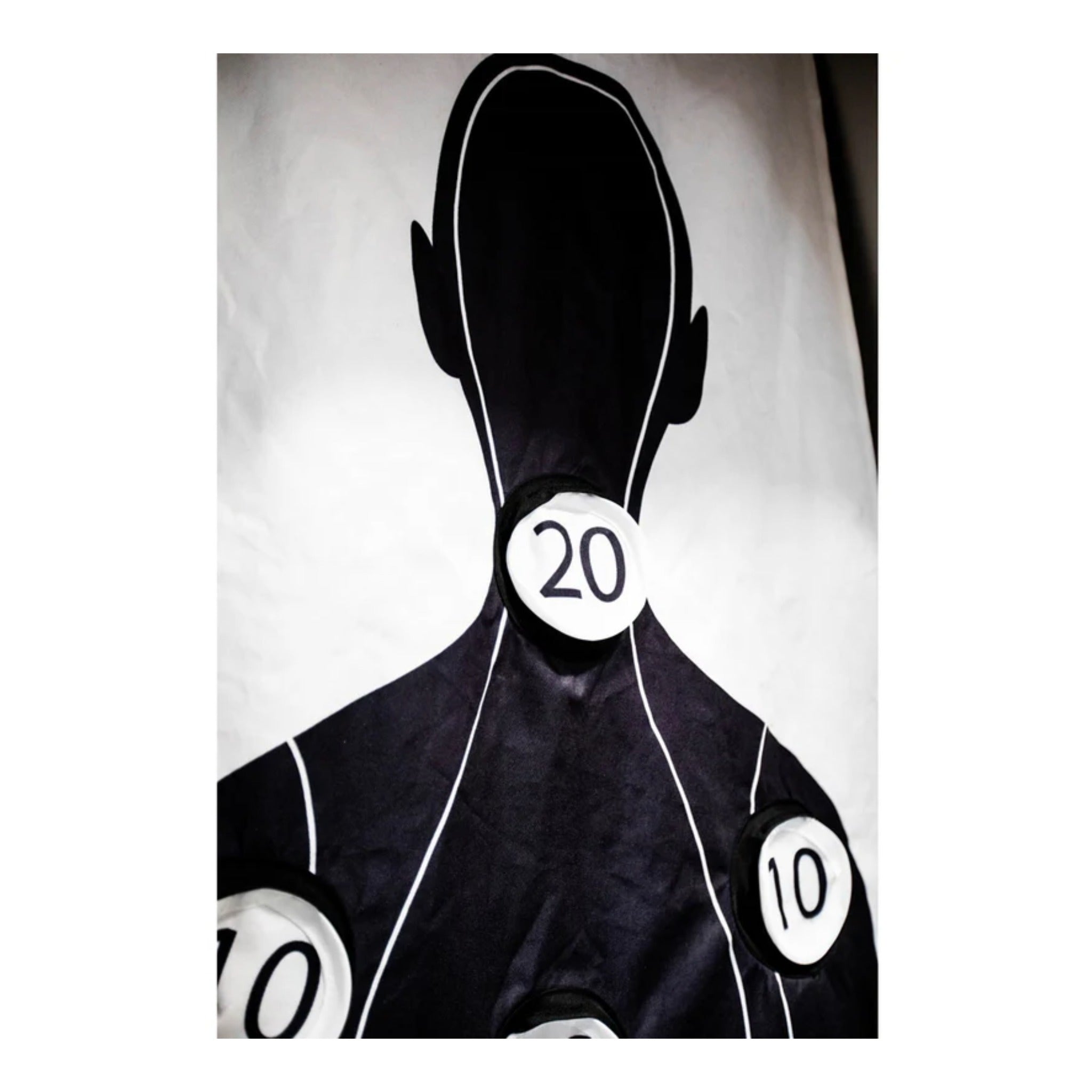 Byrna Full Size Target Tent - 66" Life-Size Training Range with Scoring