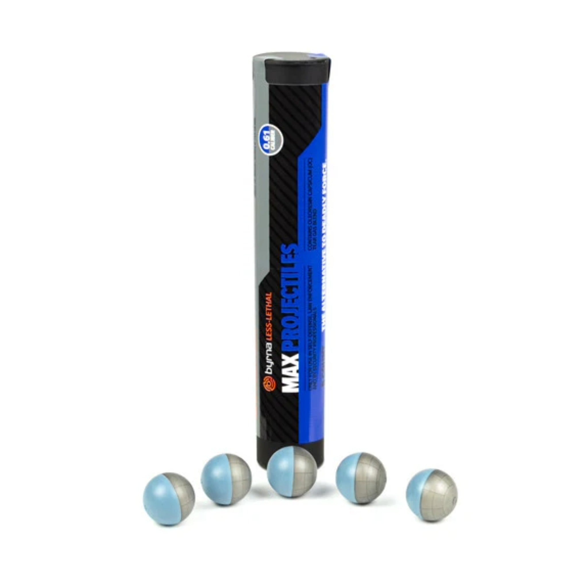 Byrna Max Projectiles .61 Cal - 5 Count | CL Ultimate OC+CS+PAVA Formula