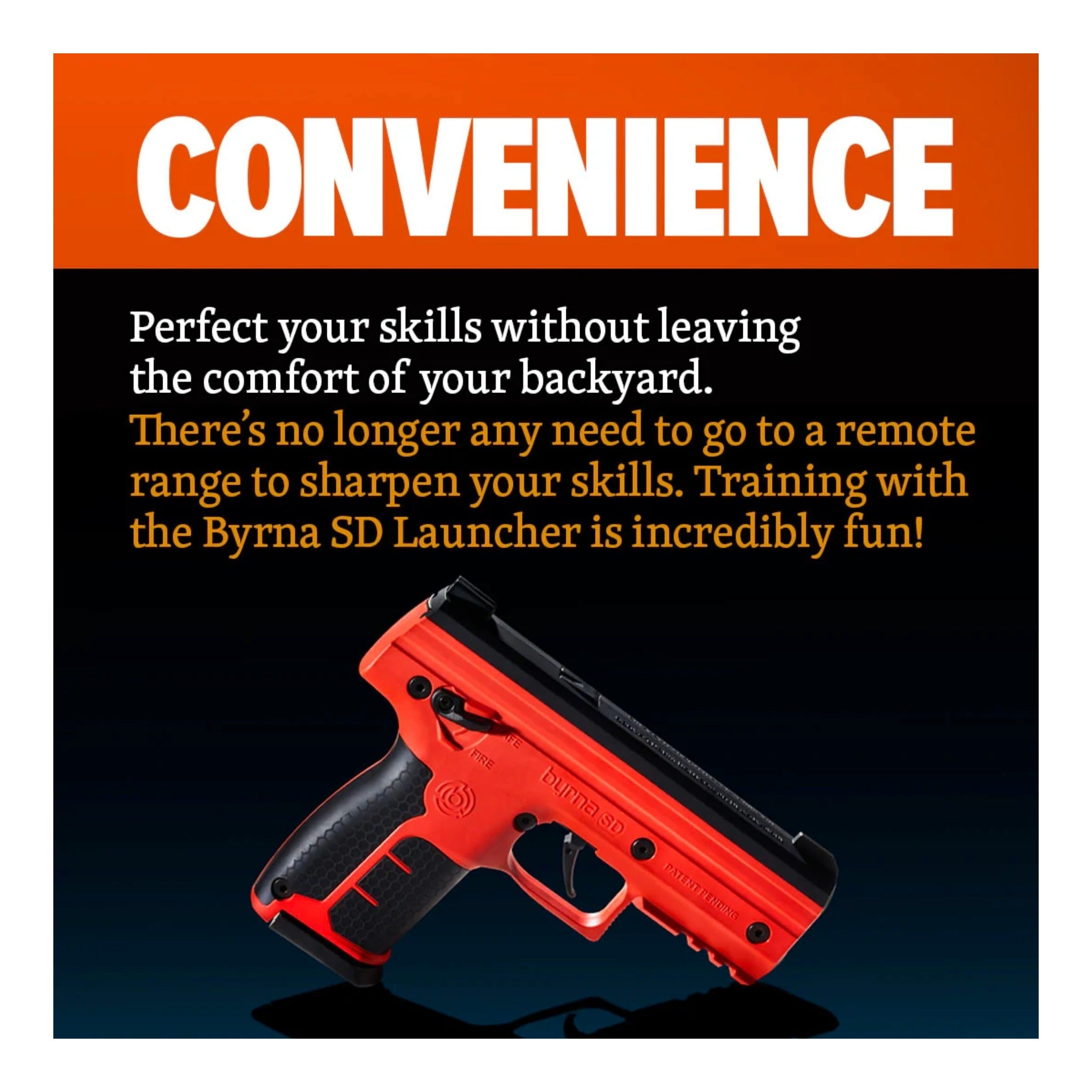 Byrna SD Gun - Non-Lethal Self Defense Launcher