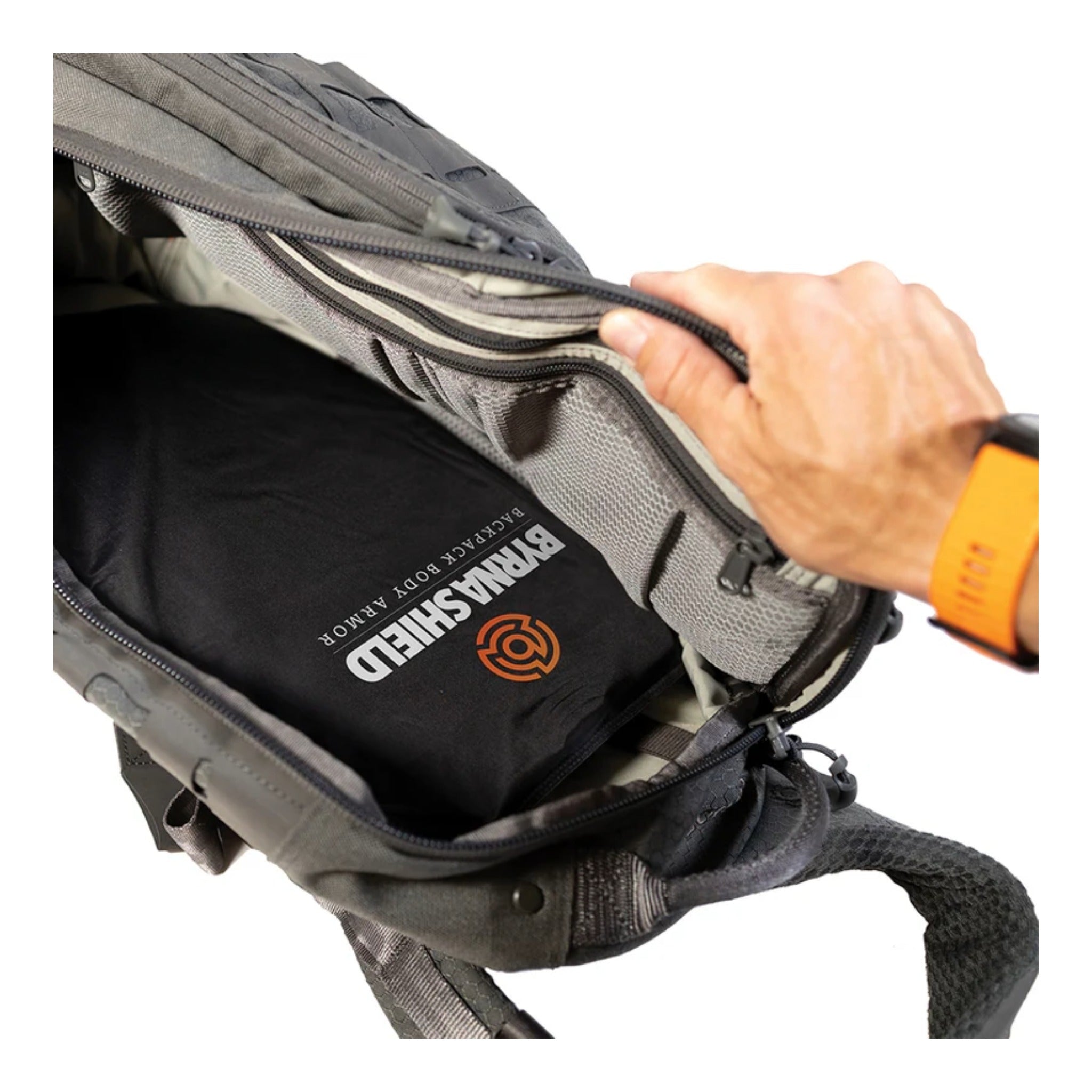 Byrna Shield Body Armor Insert - Level IIIA Backpack Armor Plate