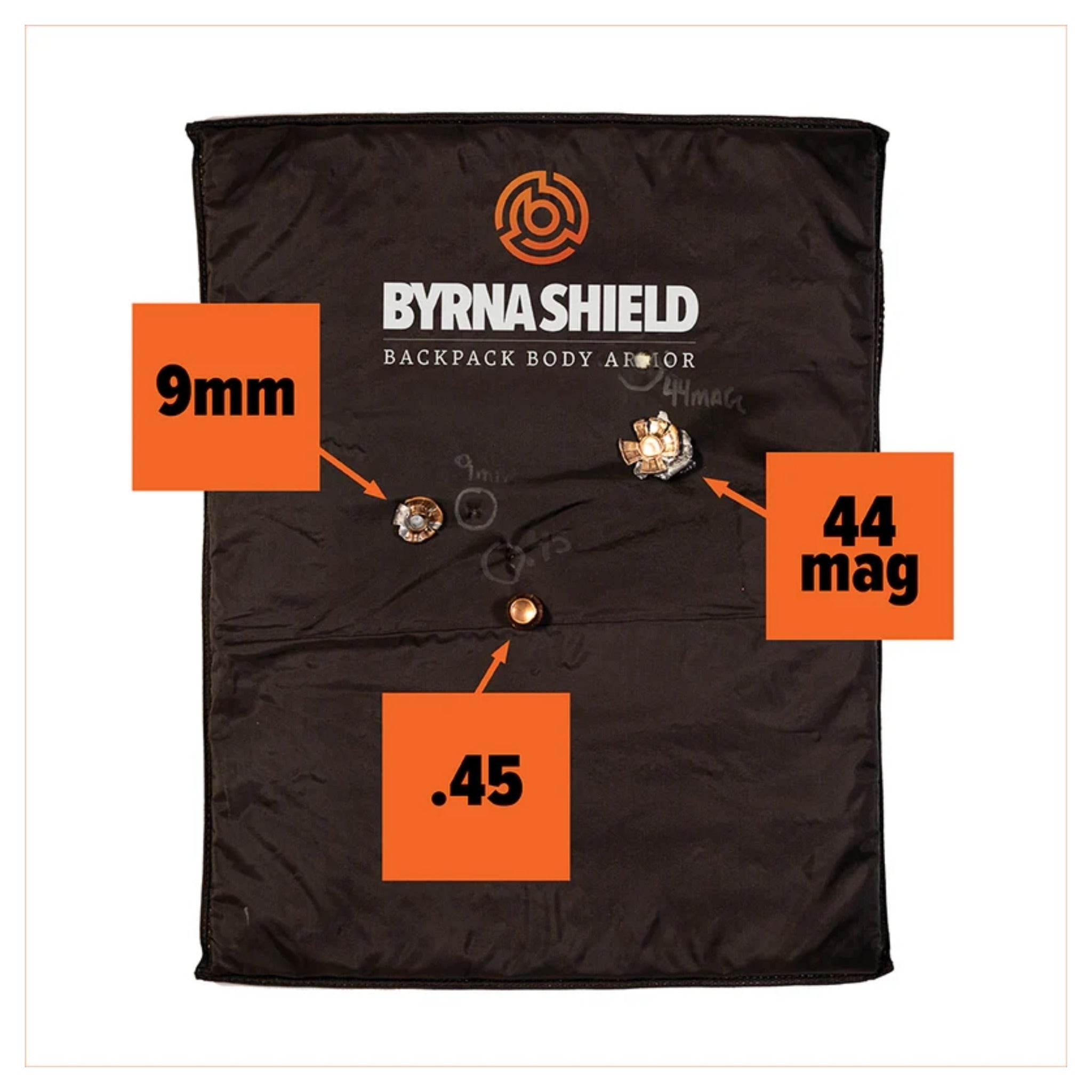 Byrna Shield Body Armor Insert - Level IIIA Backpack Armor Plate