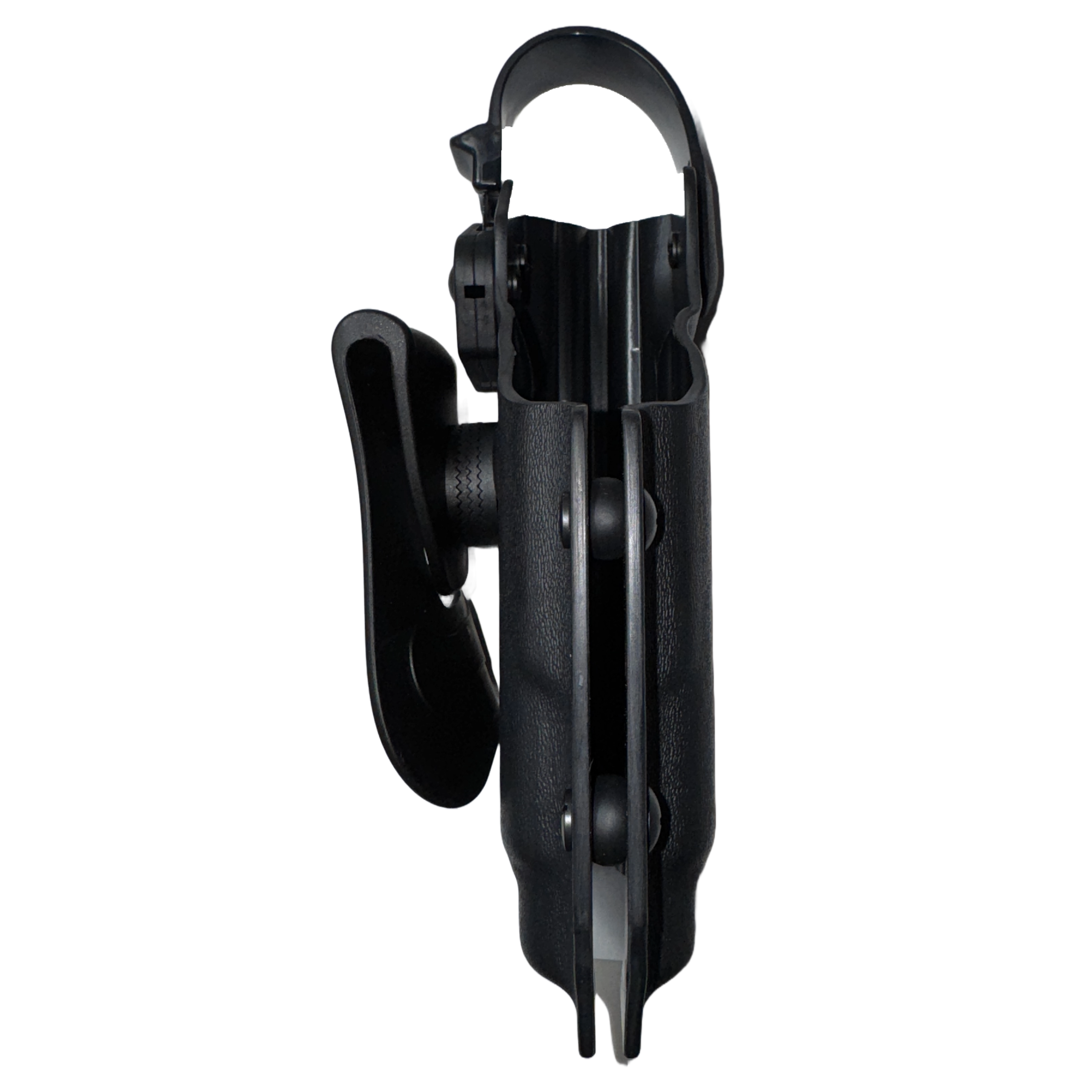 Level 3 RH Custom Holster For Byrna LE or SDXL Launcher compatible with Divalite laser light combo - NAKESTORES