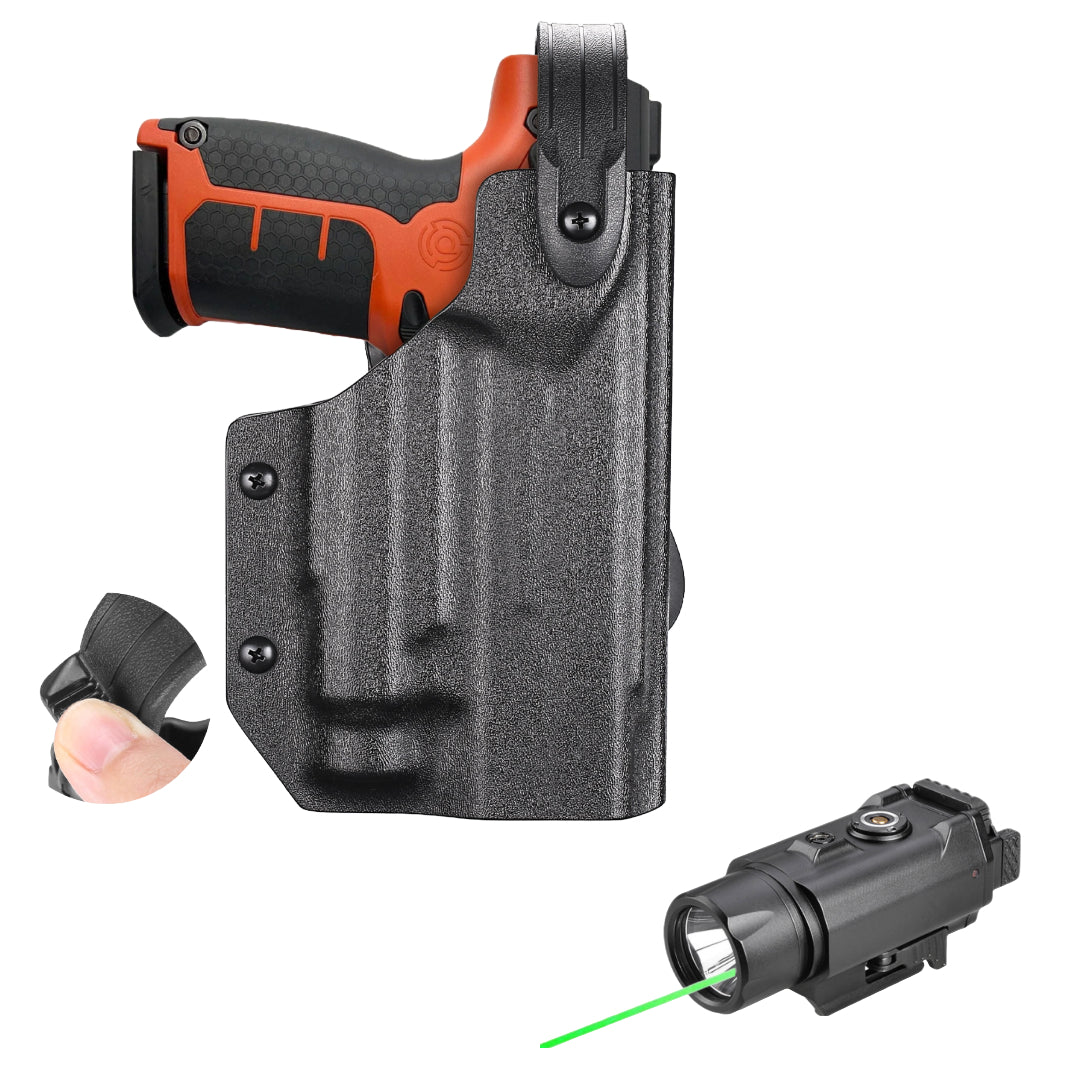 Level 3 Byrna Custom Holster & Flashlight laser Combo For Byrna LE or SDXL ( Holster & Laser-Light) - NAKESTORES