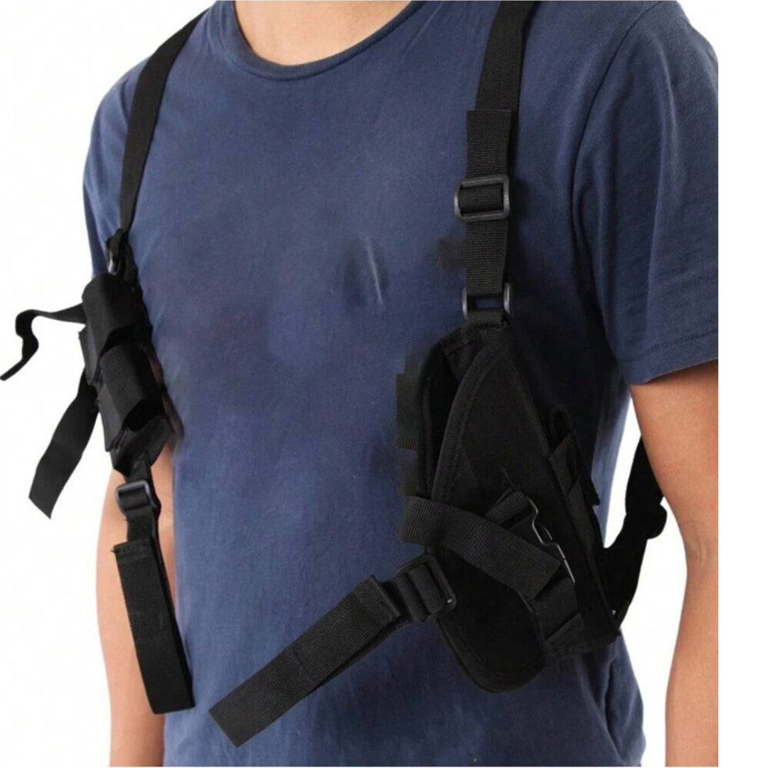 Vertical Shoulder Holster β Compatible with Byrna SD & LE Launchers and Byrna Magazines (Holster Only, Launcher & Magazines Not Included) - NAKESTORES