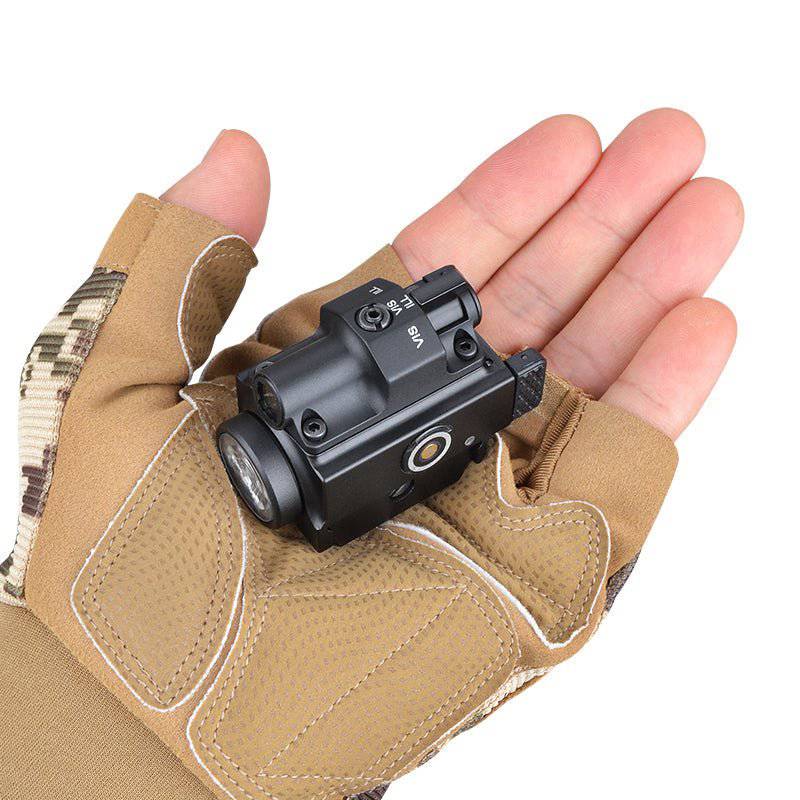 Divalite 800lm LED Tactical Flashlight & Green Laser Combo Fits All Byrna Launchers - NAKESTORES