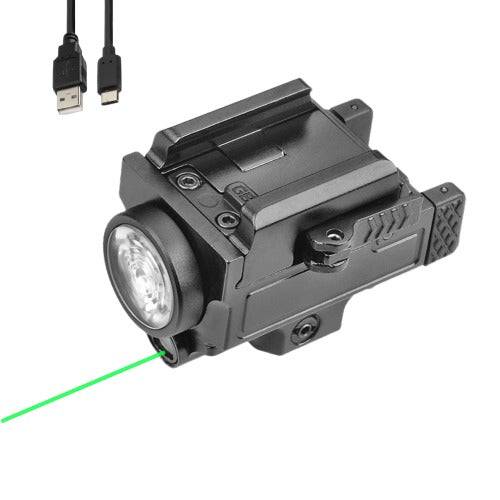 Divalite 800lm LED Tactical Flashlight & Green Laser Combo Fits All Byrna Launchers - NAKESTORES