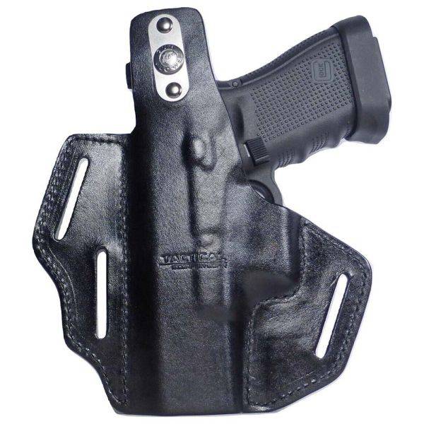 Leather Holster 3 Slot Thumb Break : Fits Byrna SD W/ WO Laser - NAKESTORES