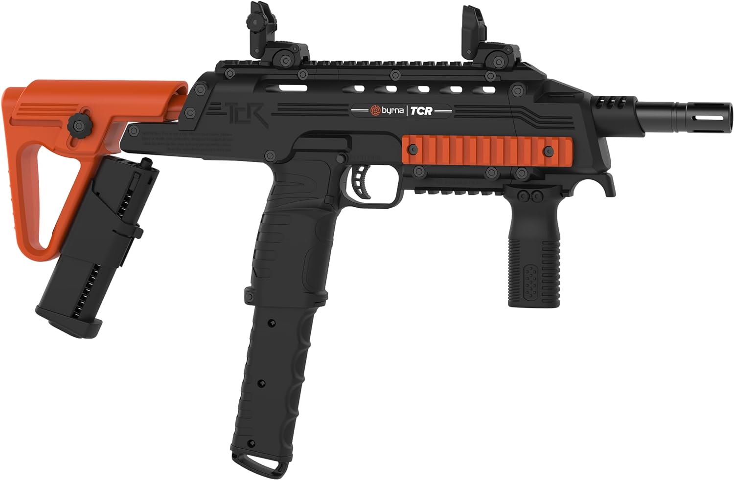 Nakestores TCR Bundle | Includes Byrna TCR Launcher + (2) 100 count Kinetic Projectiles + (10) 12grams CO2 - NAKESTORES