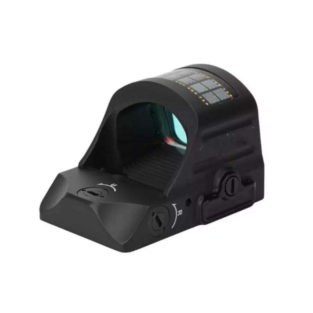 Solar-Powered X2 Open Reflex Optical Sight with 8 MOA Red Dot for Byrna TCR or Mission 4 - NAKESTORES