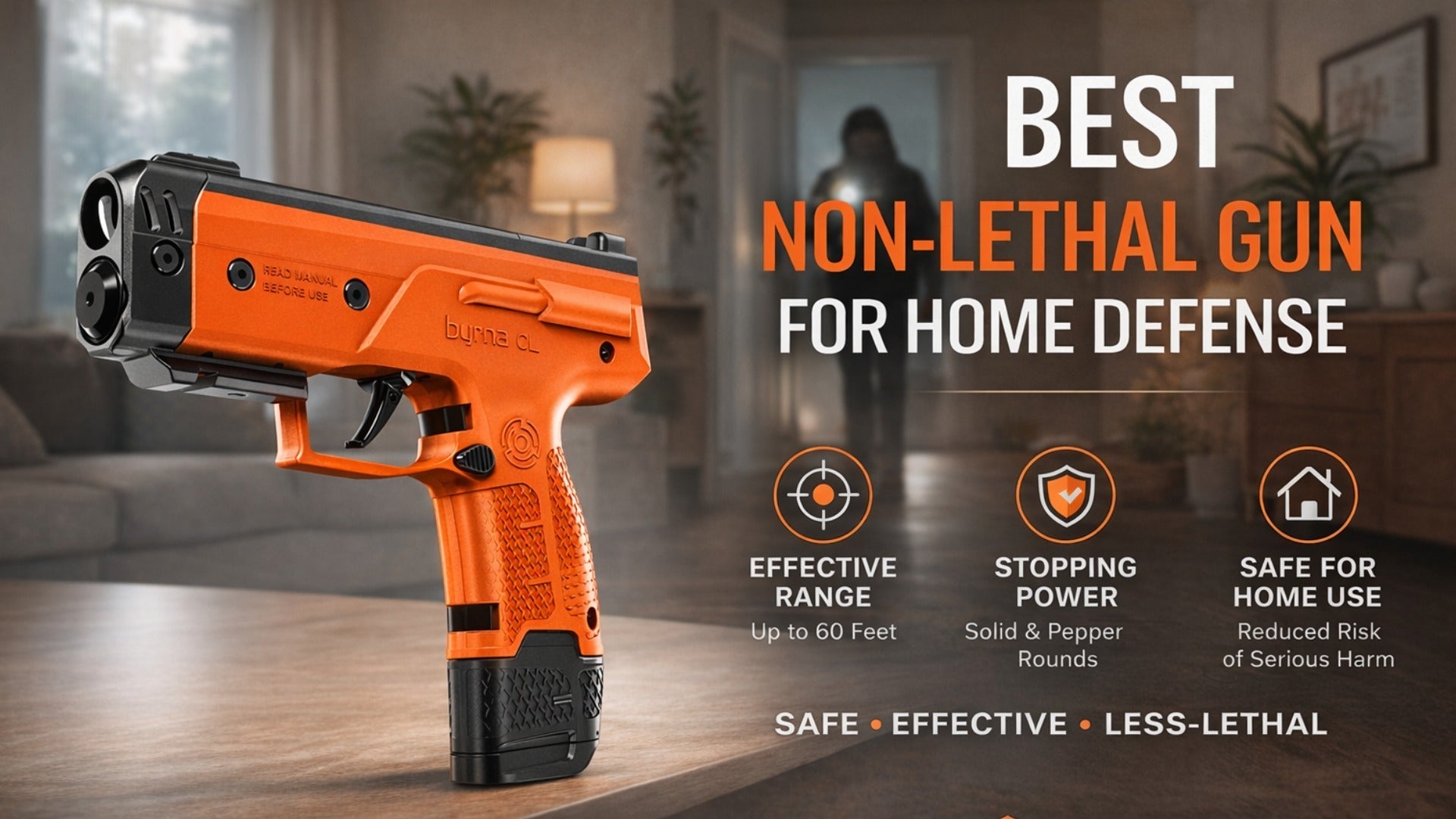 Best Non-Lethal Gun for Home Defense – Safe, Legal & Effective Options