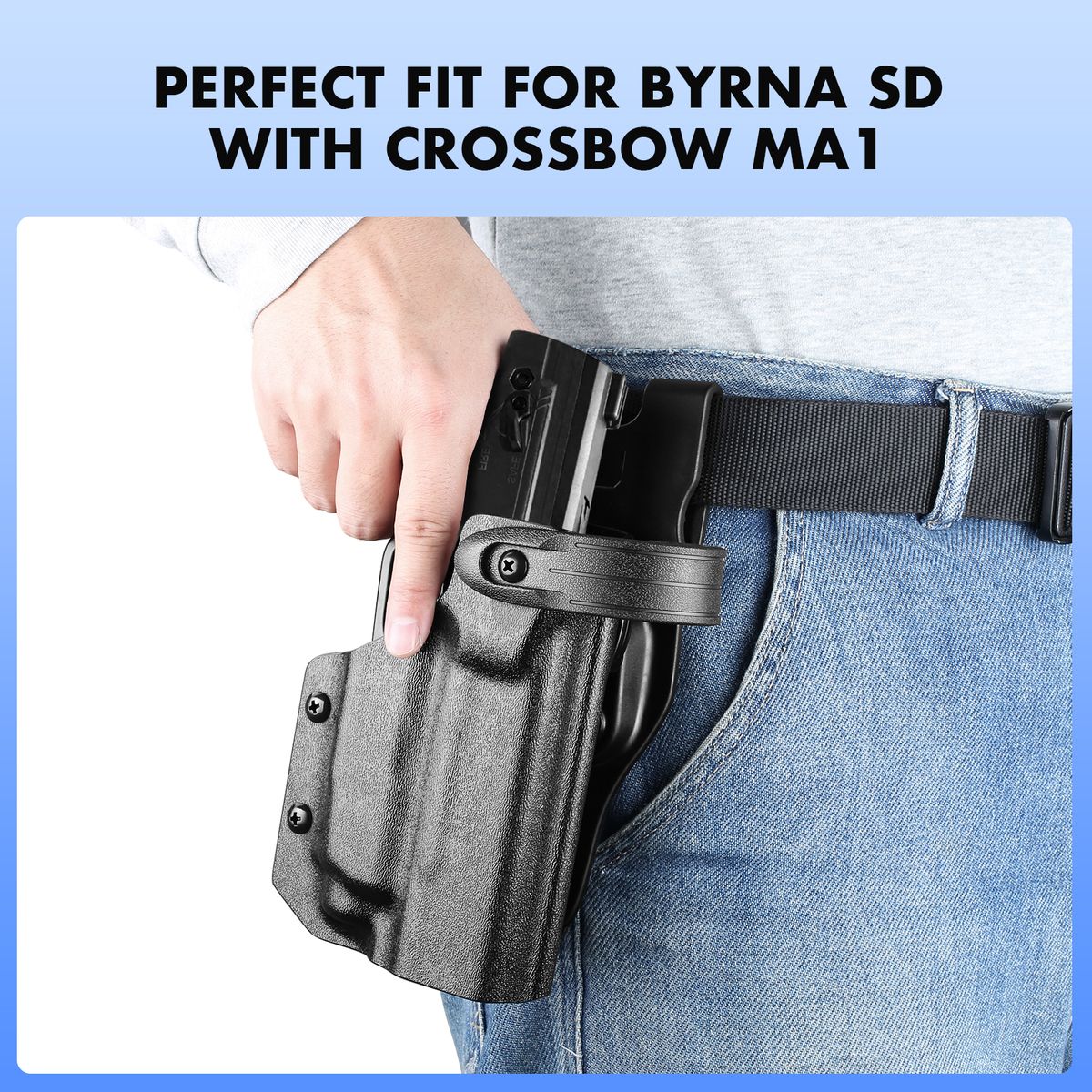 Level 3 Byrna Custom Holster & Flashlight laser Combo For Byrna SD ( Holster & Laser-Light) - NAKESTORES