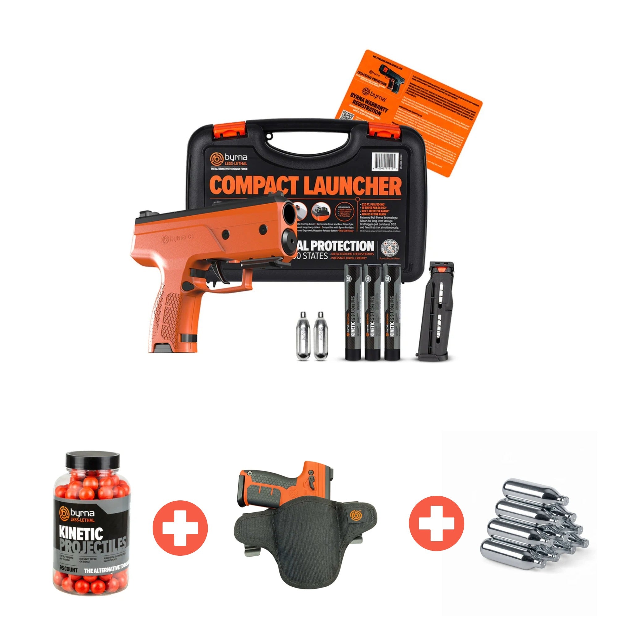 Byrna CL Complete Defense Bundle – Launcher Kit Deal - Ungunn