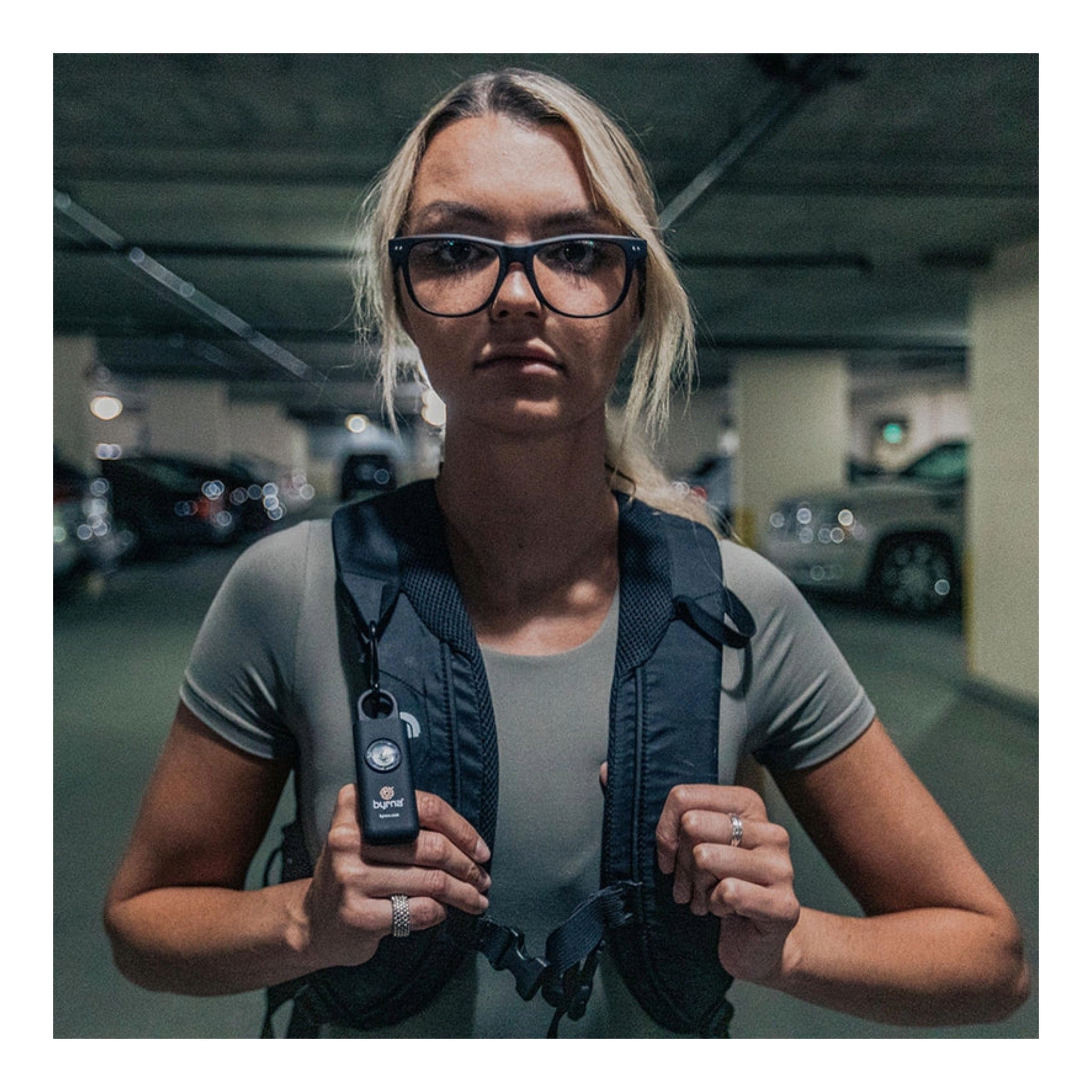 Byrna Banshee Personal Safety Alarm - 130dB Loud Emergency Keychain