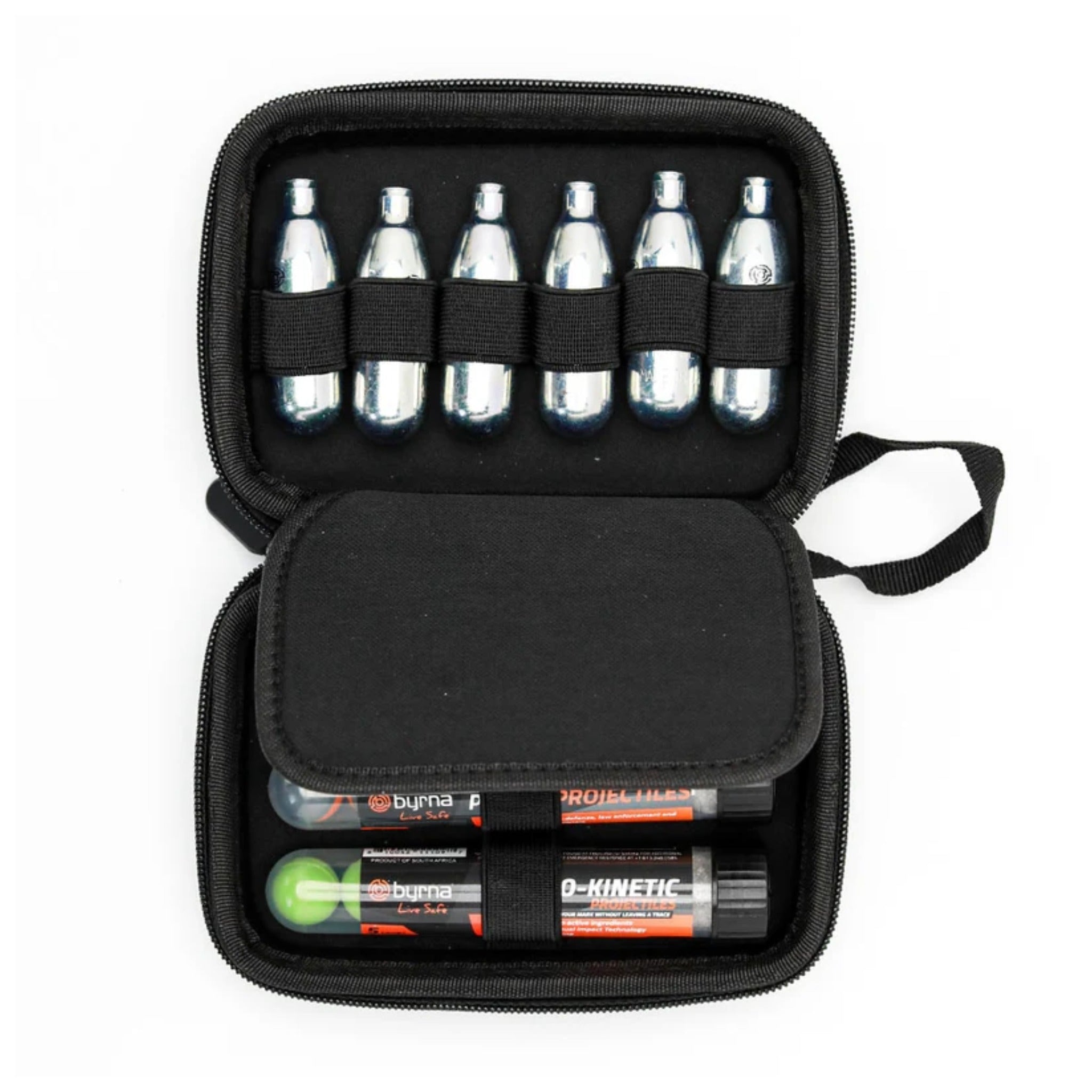 Byrna CO2/AMMO Carry Case - Holds 6 CO2 Cartridges + 3 Projectile Tubes - ( Case Only )