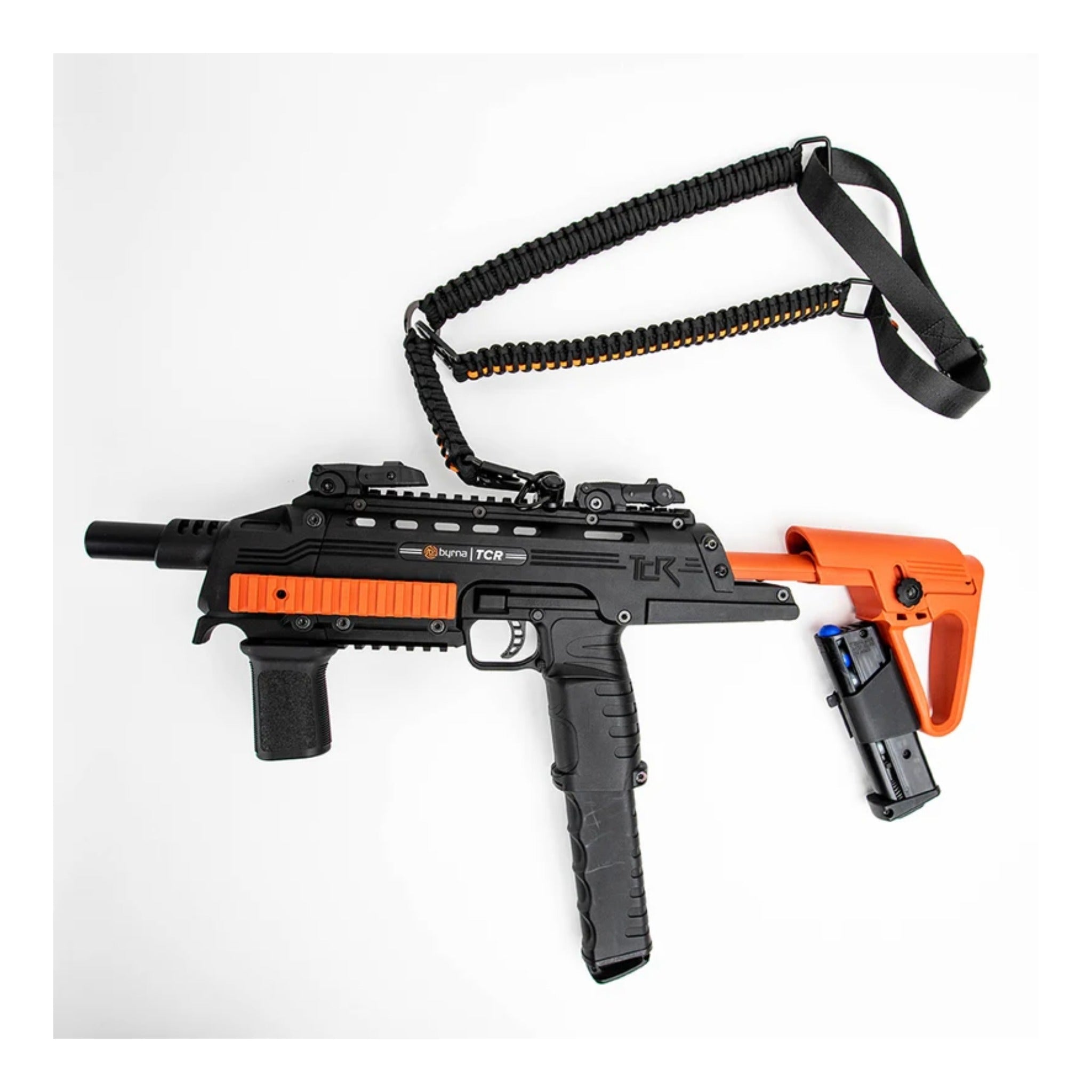 Byrna Rifle Sling + Mount - 2-Point/1-Point Paracord for TCR & Mission 4