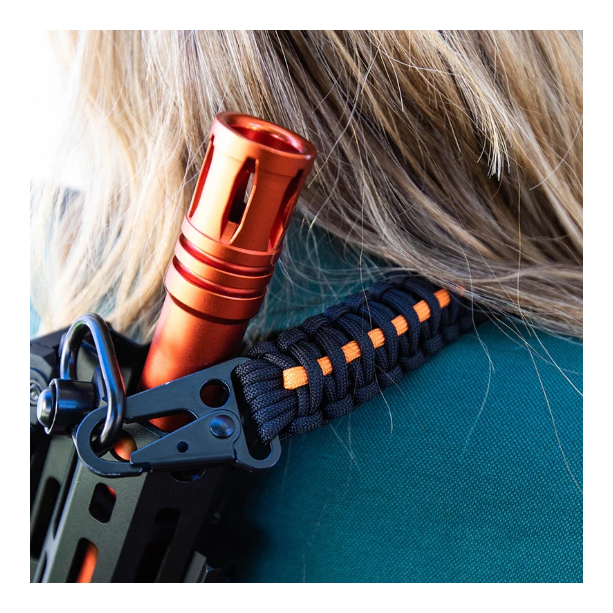 Byrna Rifle Sling + Mount - 2-Point/1-Point Paracord for TCR & Mission 4