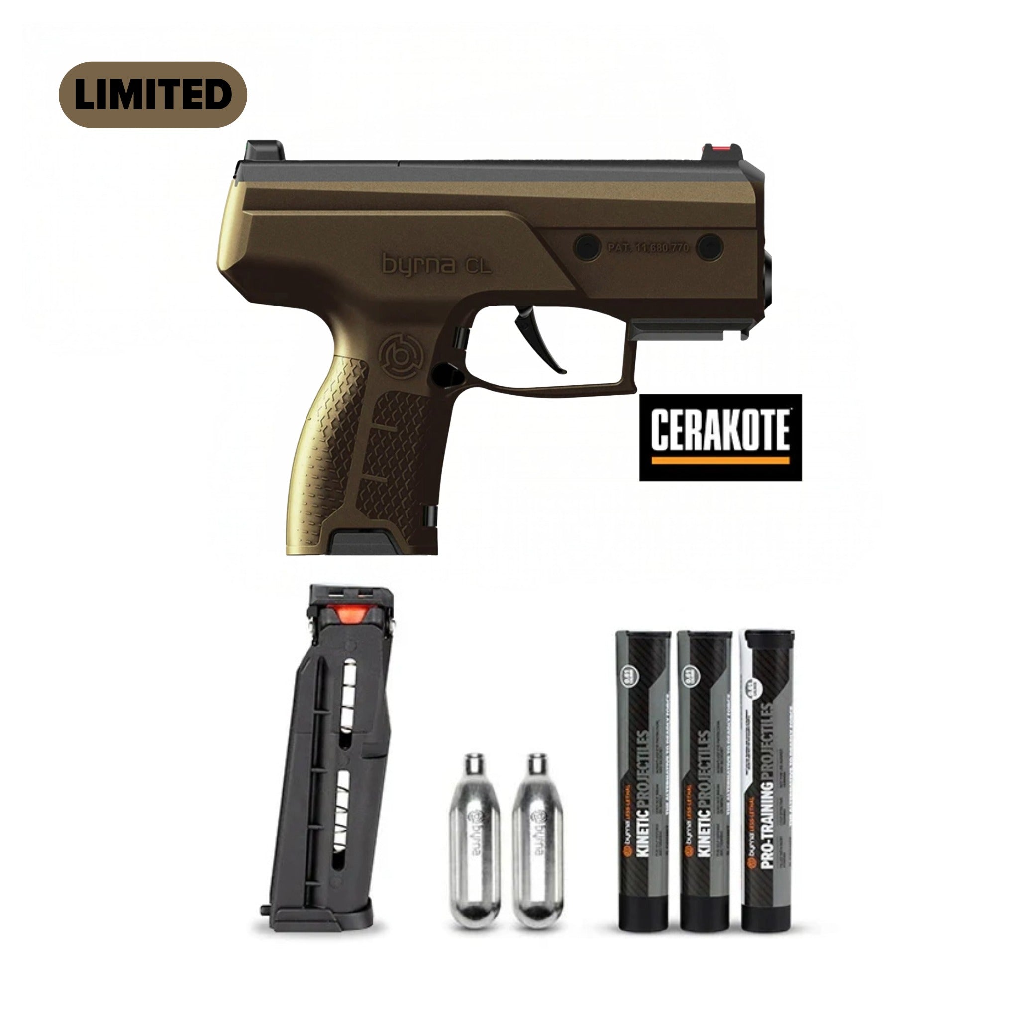 Byrna CL Launcher - 400 FPS Compact Self-Defense Launcher