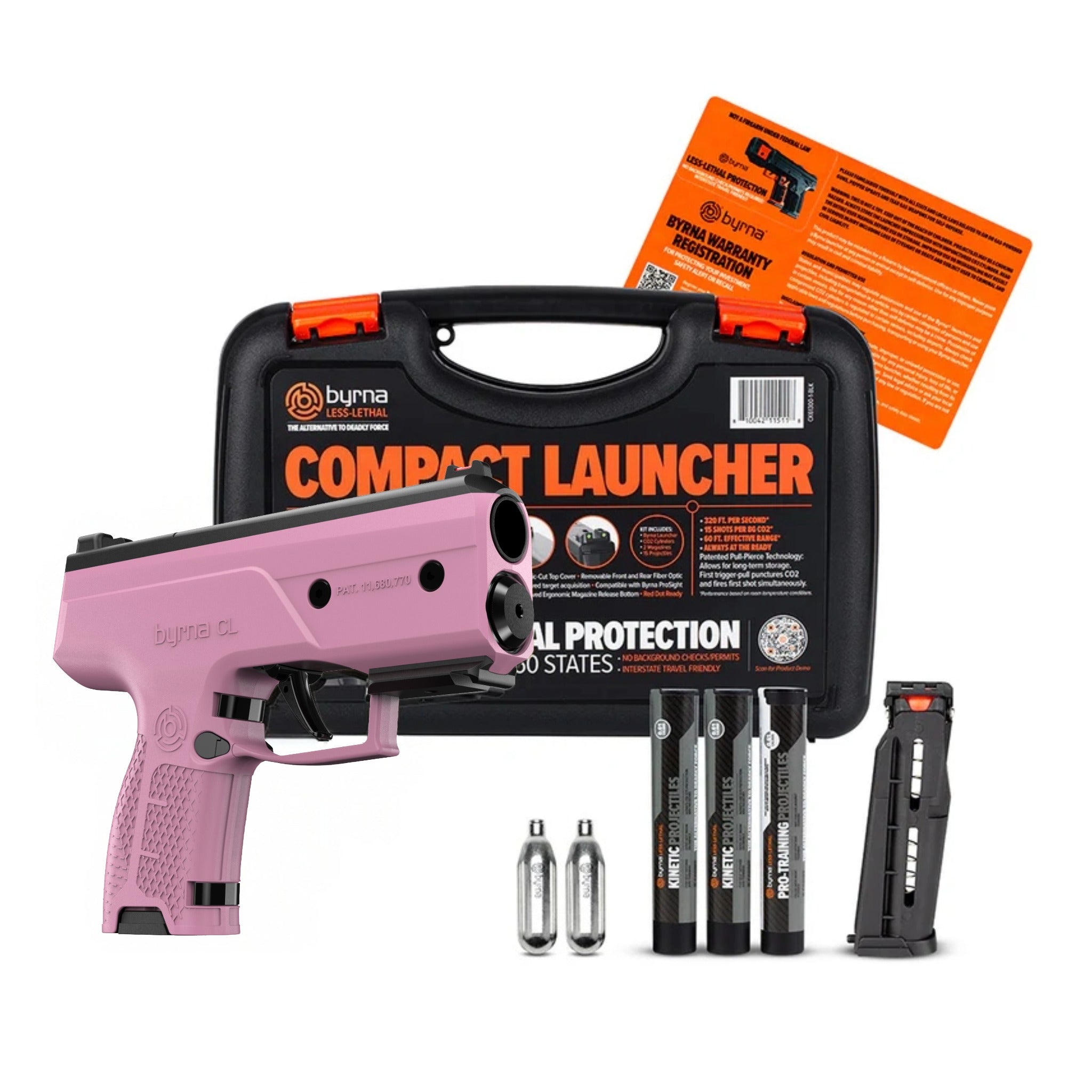 Byrna CL Launcher - 400 FPS Compact Self-Defense Launcher