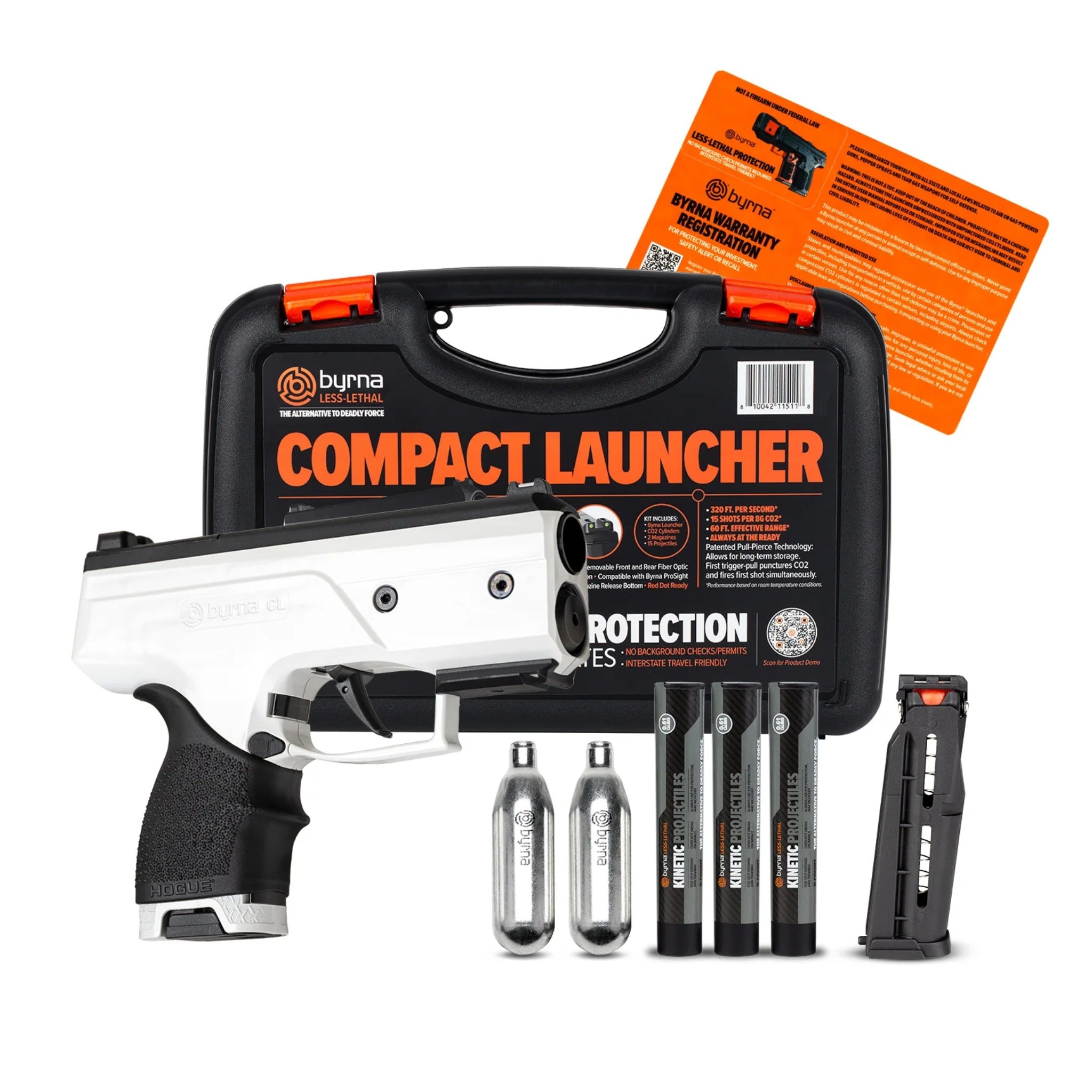 Byrna CL Launcher - 400 FPS Compact Self-Defense Launcher