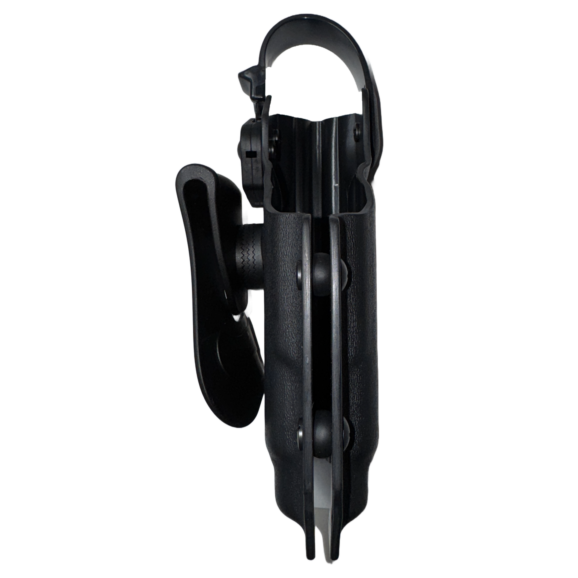 Level 3 RH Custom Holster For Byrna LE or SDXL Launcher compatible with Divalite laser light combo - NAKESTORES