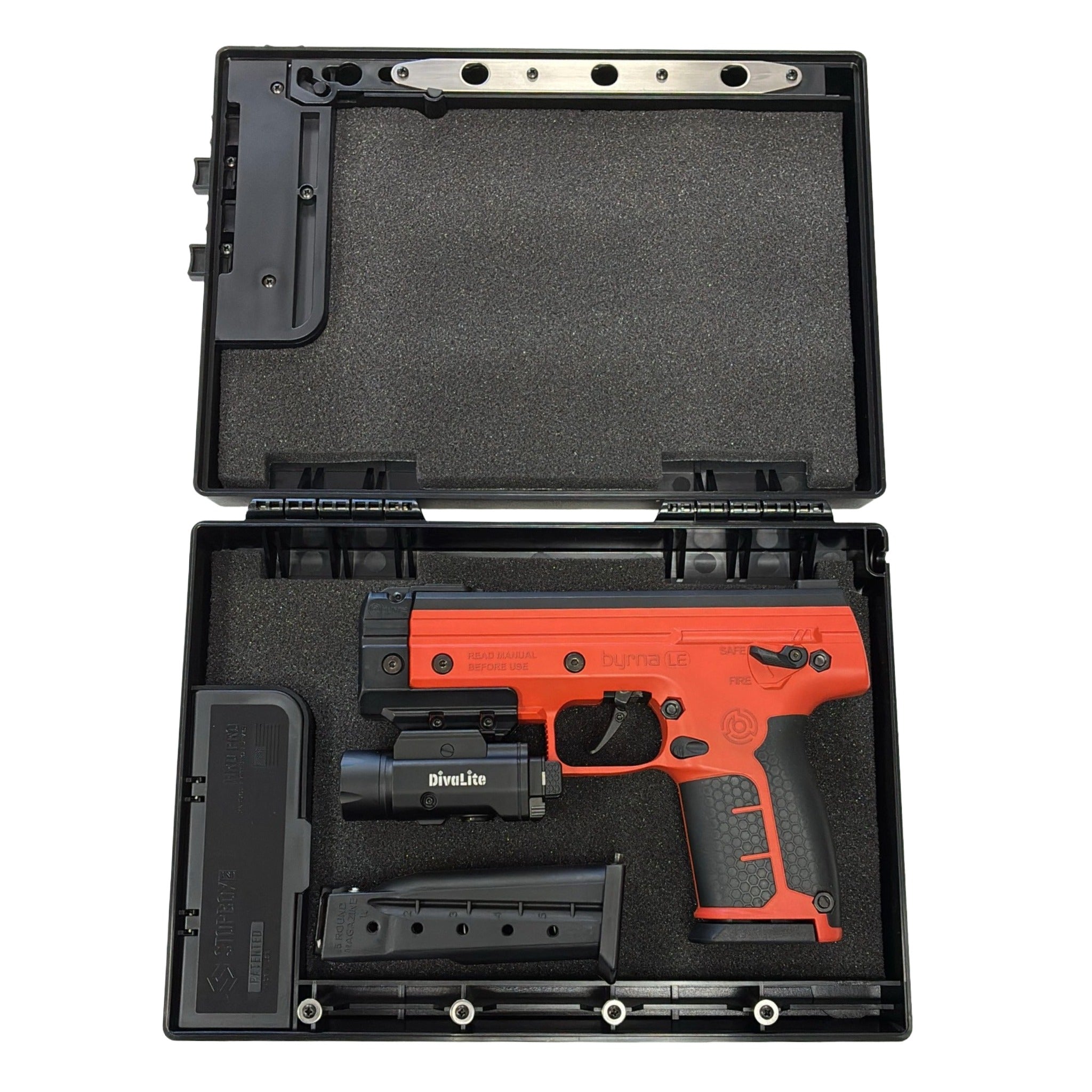 StopBox Pro Mechanical Gun Safe - Quick Access | No Batteries | Made in USA - Ungunn