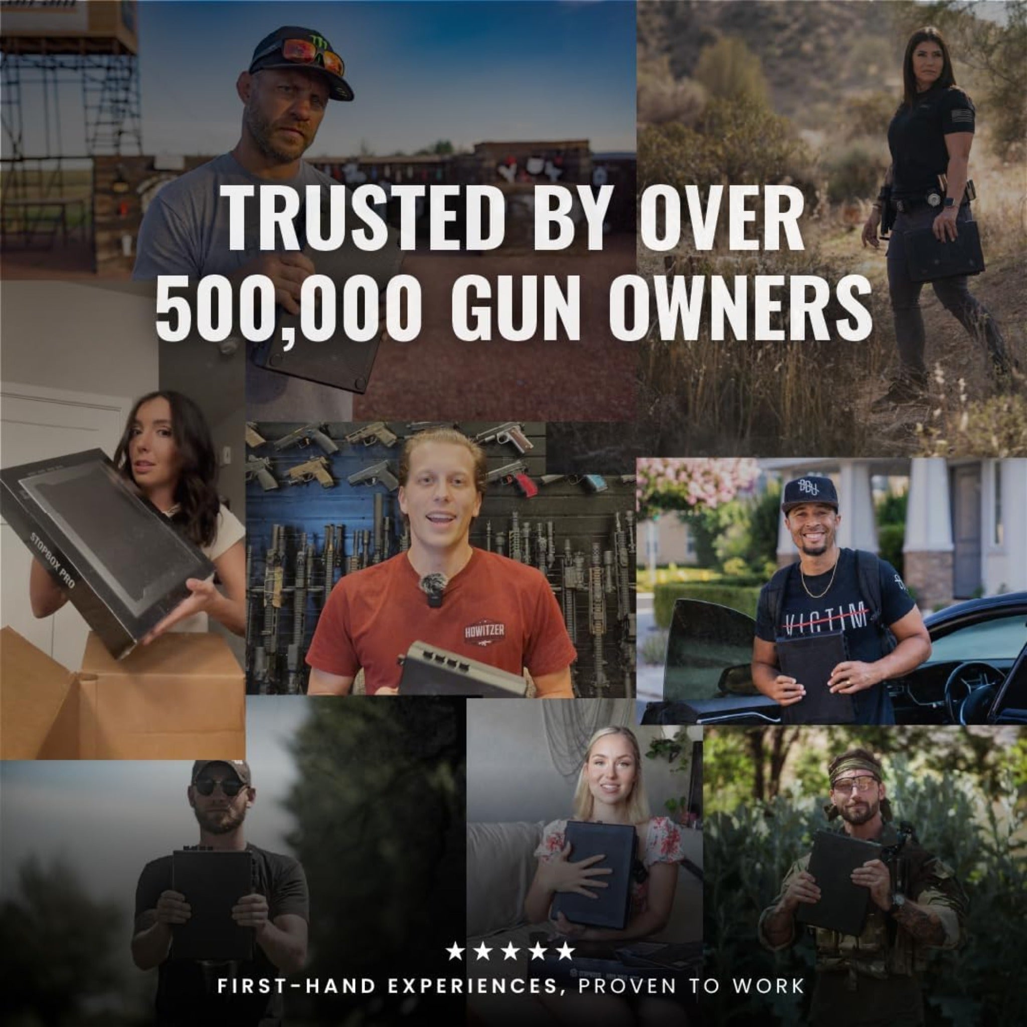 StopBox Pro Mechanical Gun Safe - Quick Access | No Batteries | Made in USA - Ungunn