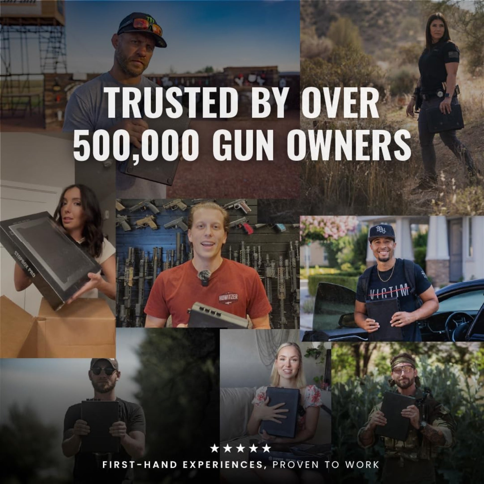 StopBox Compact Mechanical Gun Safe - Portable Travel | No Batteries - Ungunn