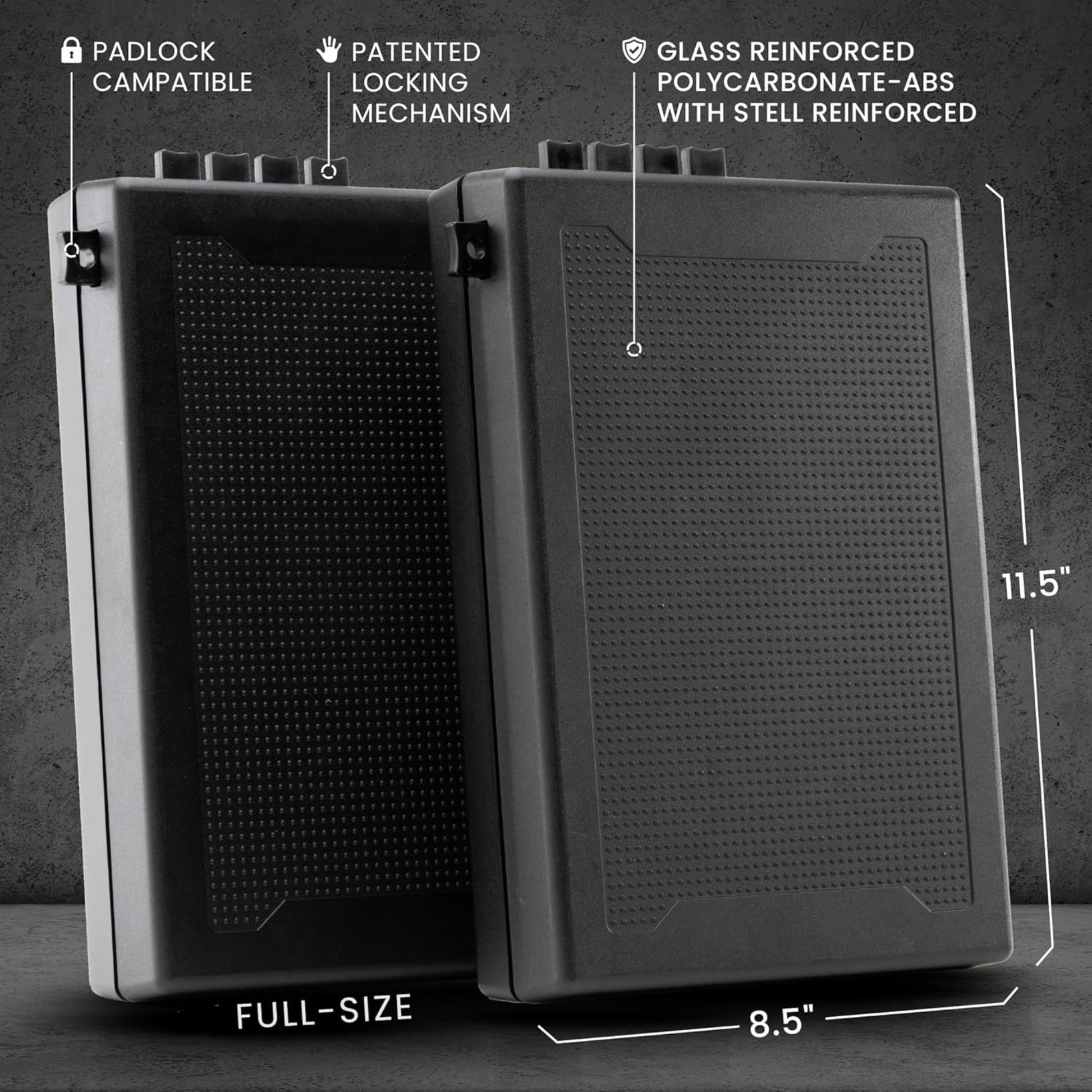 StopBox Pro Mechanical Gun Safe - Quick Access | No Batteries | Made in USA - Ungunn