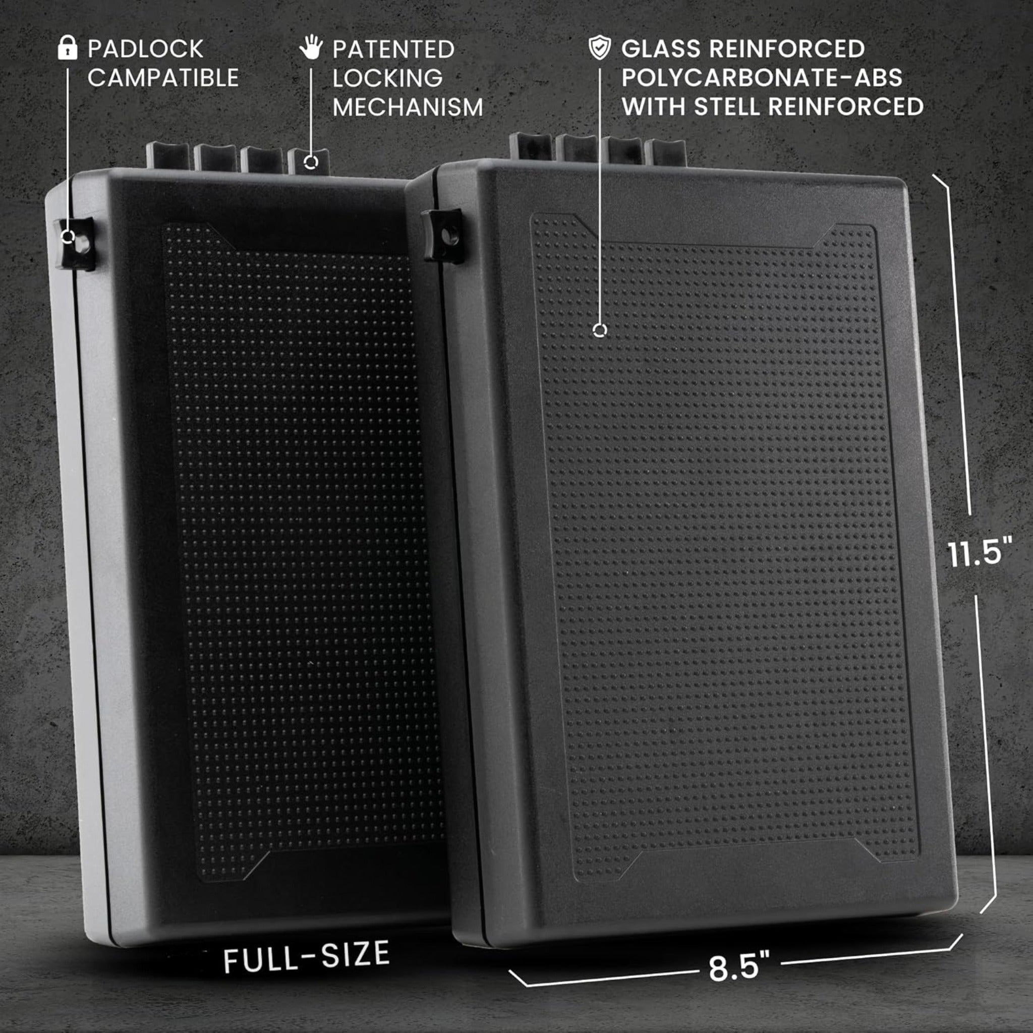 StopBox Pro Mechanical Gun Safe - Quick Access | No Batteries | Made in USA - Ungunn