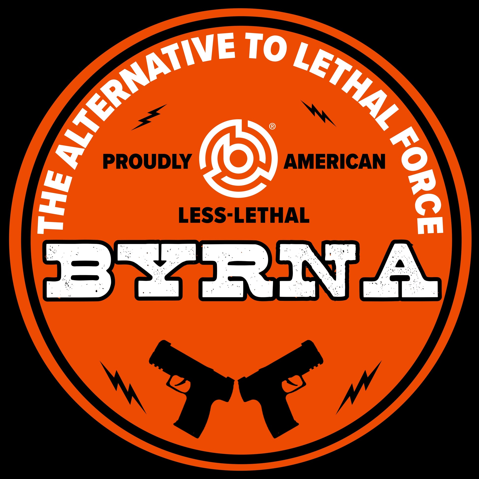 Byrna Less Lethal Proudly American T-Shirt By Nakestores 2 - NAKESTORES