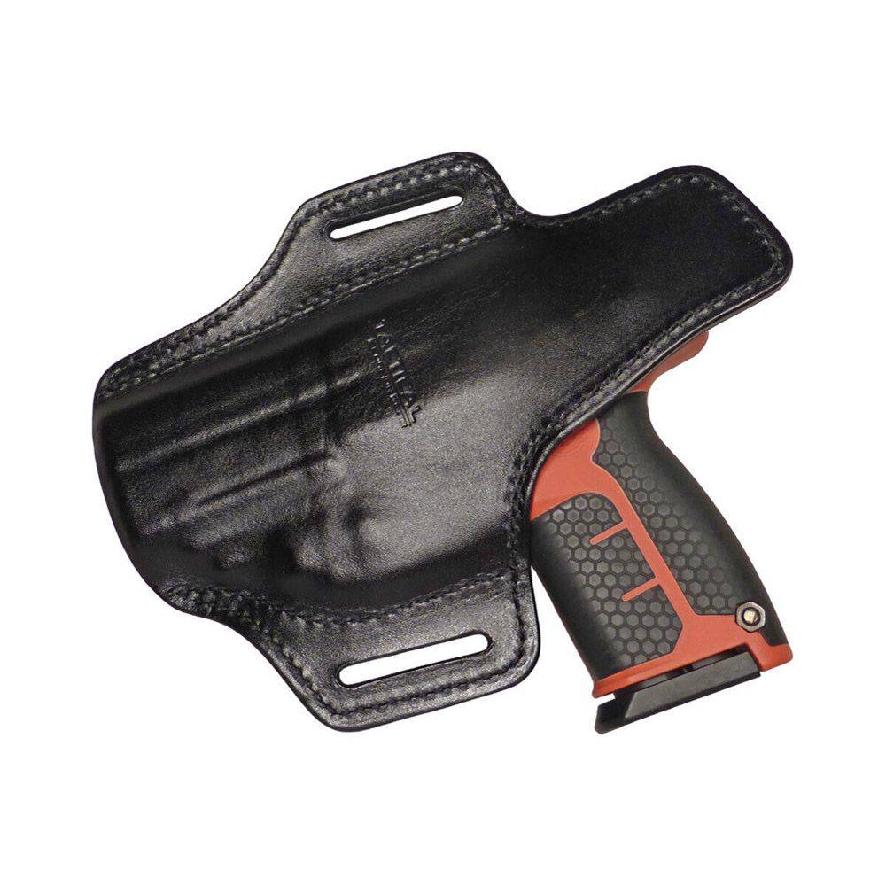 Leather Holster 2 Slot OWB : Fits Byrna LE , SD or SDXL W/WO Laser - NAKESTORES